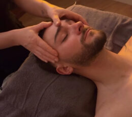 Modelage du visage à l'huile d'Argan Bio