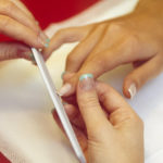 Manucure simple avec pose de vernis